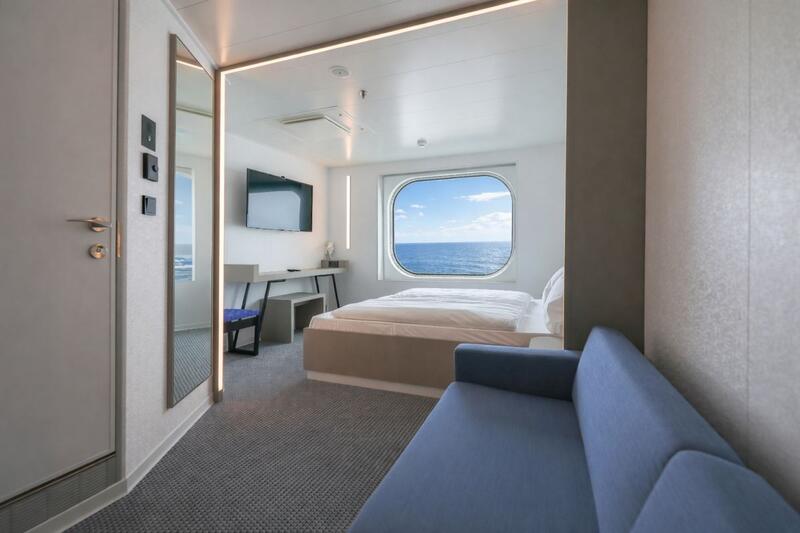 Gemütliche cabin on the TT-Line ferry